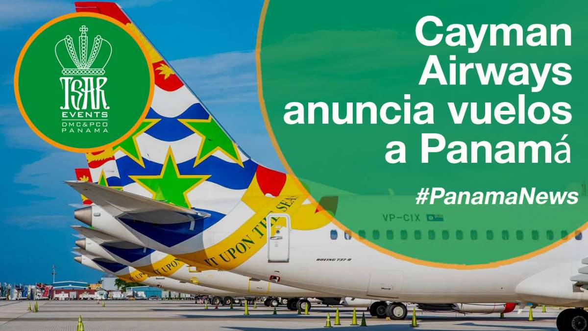 Cayman Airways anuncia vuelos a Panamá