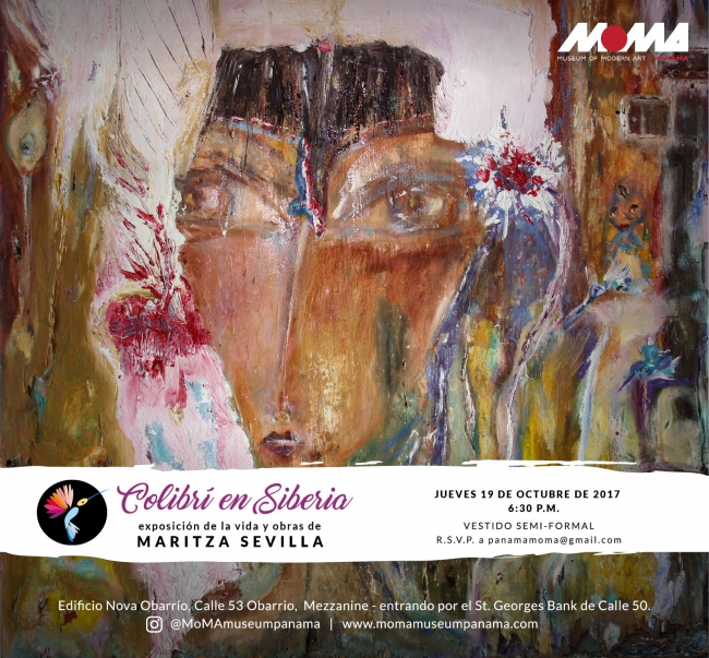 Exhibition of Maritza Sevilla will start in MoMA Panama on October 19th, 2017