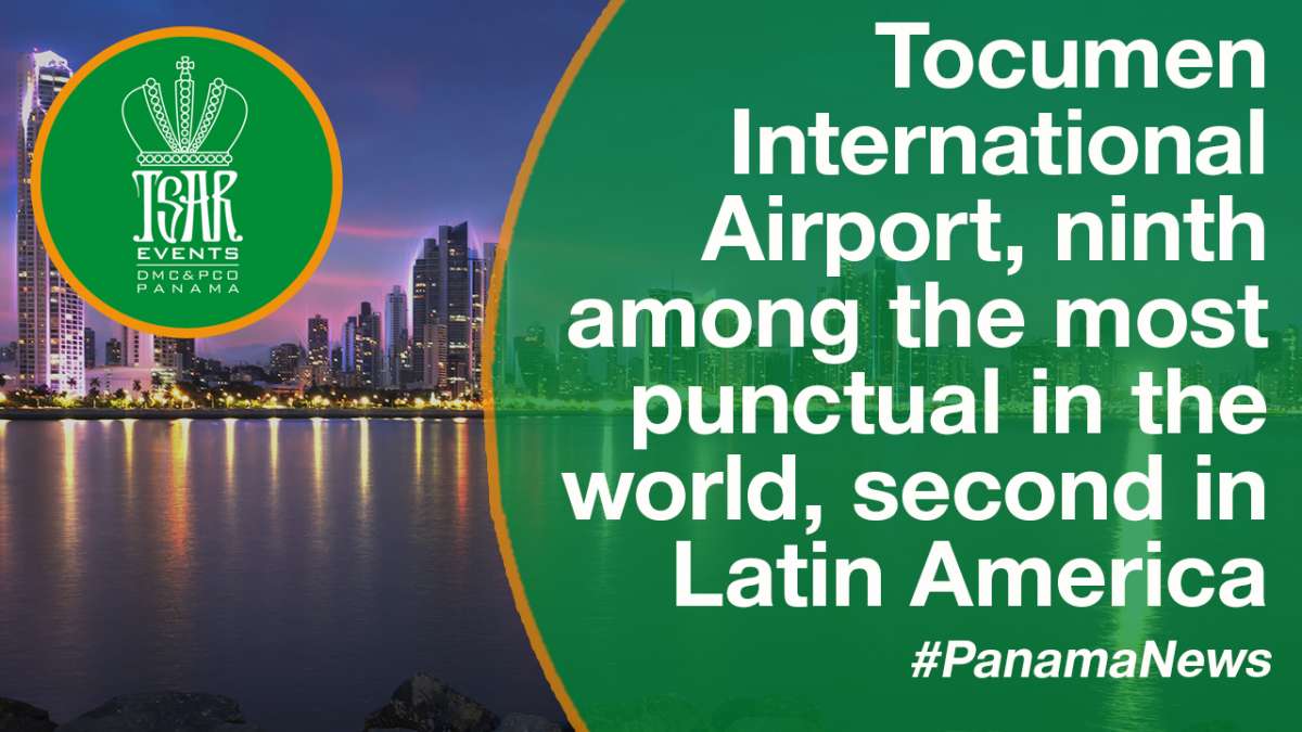 Tocumen International Airport, ninth among the most punctual in the world, second in Latin America