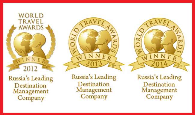 Russia’s Leading Destination Managment Company 2014 (World Travel Awards)