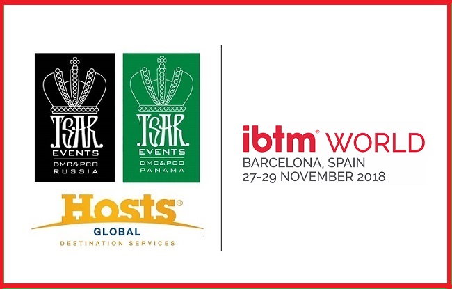 Meet Tsar Events PANAMA DMC & PCO, a Hosts Global Member during IBTM World in Barcelona, Spain (booth B96 & B97)
